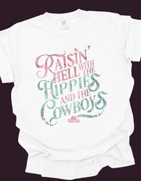 Thumbnail for Hippies & Cowboys Tee