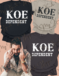 Thumbnail for Koe Wetzel- KOE Dependent Graphic Tee