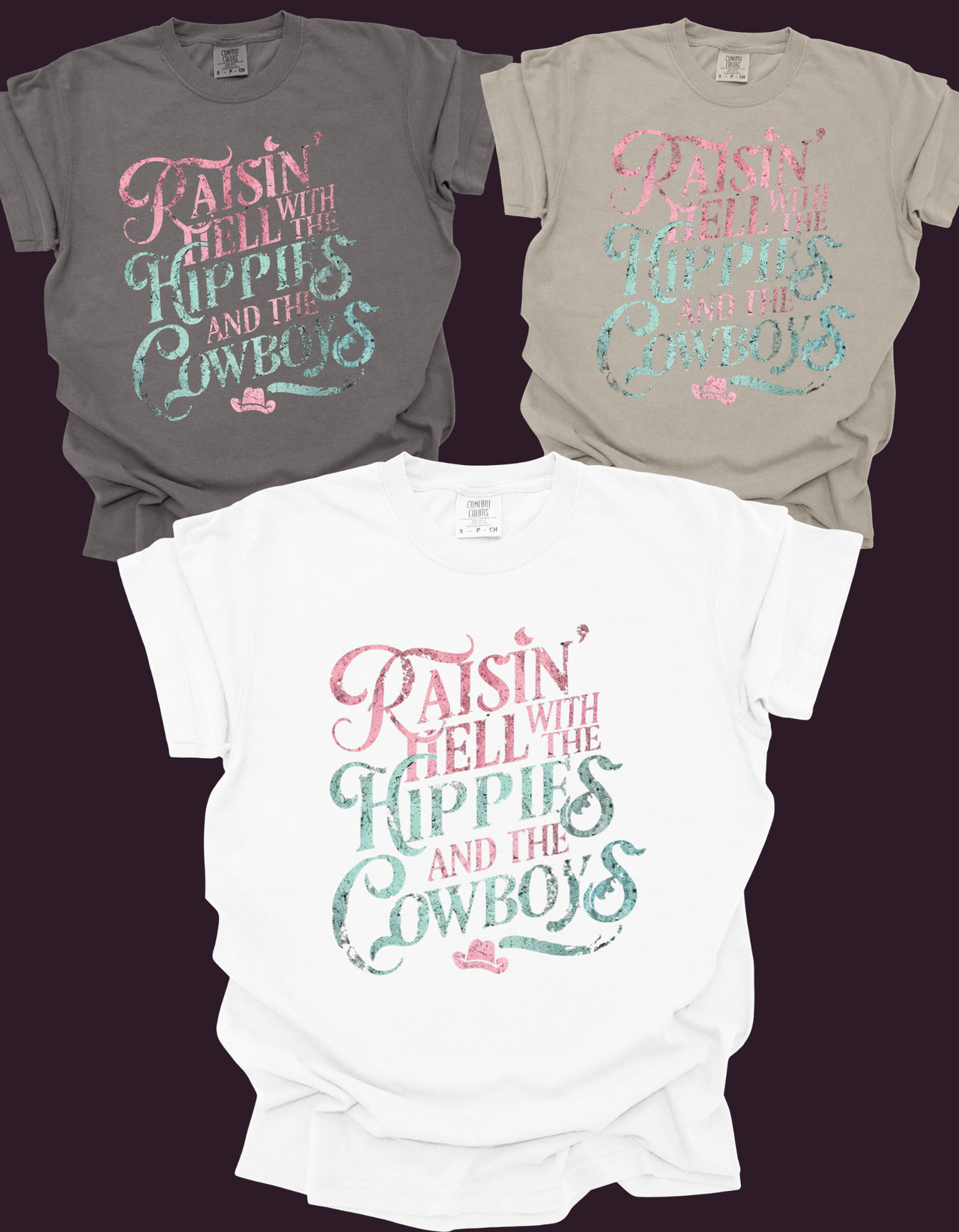 Hippies & Cowboys Tee