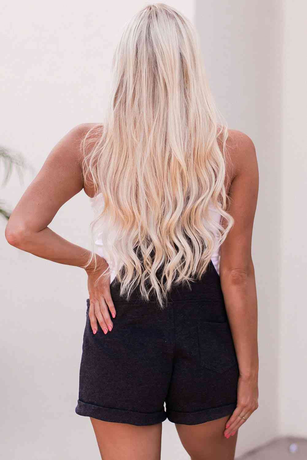 Overall Romper with Pockets