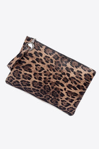 Thumbnail for Leopard Leather Clutch