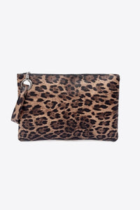 Thumbnail for Leopard Leather Clutch