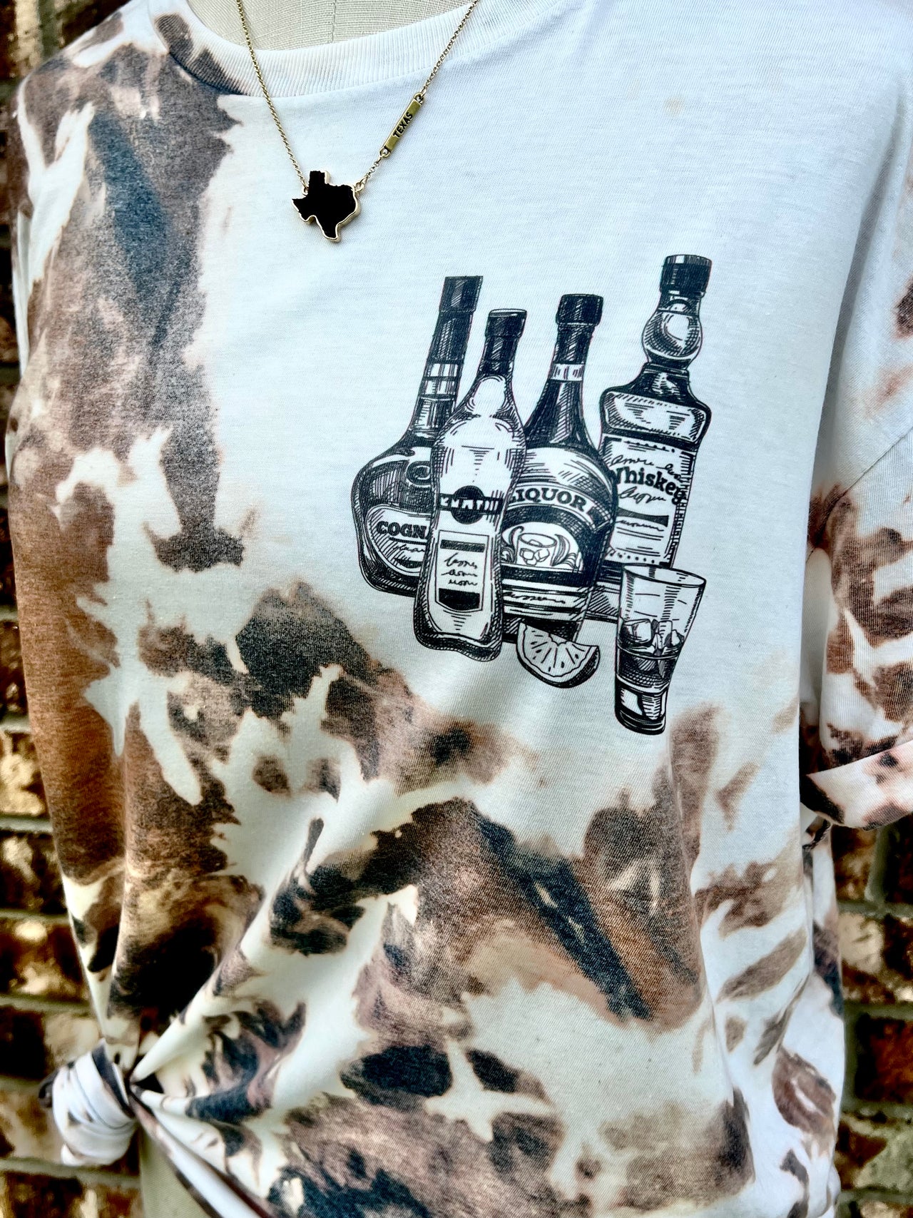 Cow Print "Liquor Talk' Morgan Wallen Tee