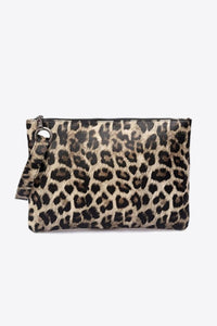 Thumbnail for Leopard Leather Clutch