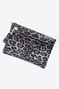 Thumbnail for Leopard Leather Clutch