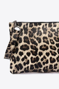 Thumbnail for Leopard Leather Clutch