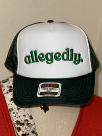 Thumbnail for Allegedly 3D Embroidered Otto brand Foam Trucker Hat