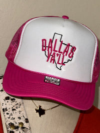 Thumbnail for Dallas Ya'll- 3D Embroidered Otto Foam Trucker Hat