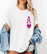 Thumbnail for Ace of Hearts Graphic Tee