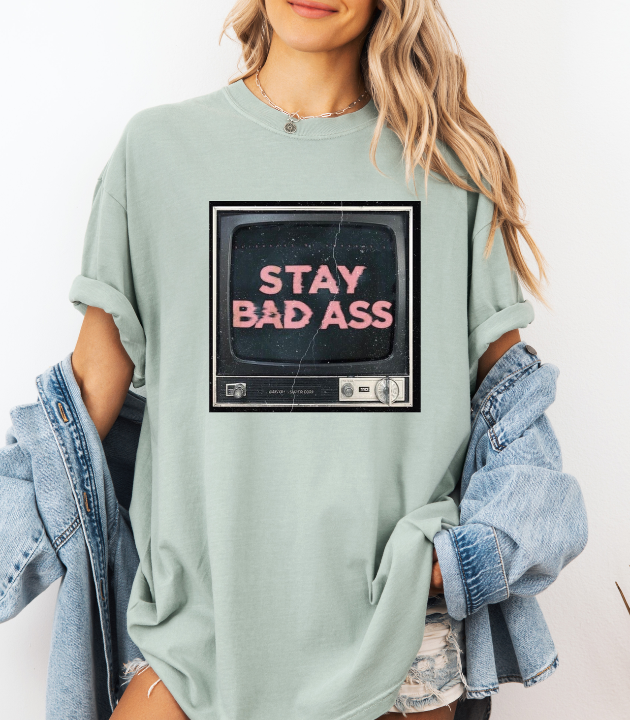 Stay Bad Ass Vintage Graphic Tee